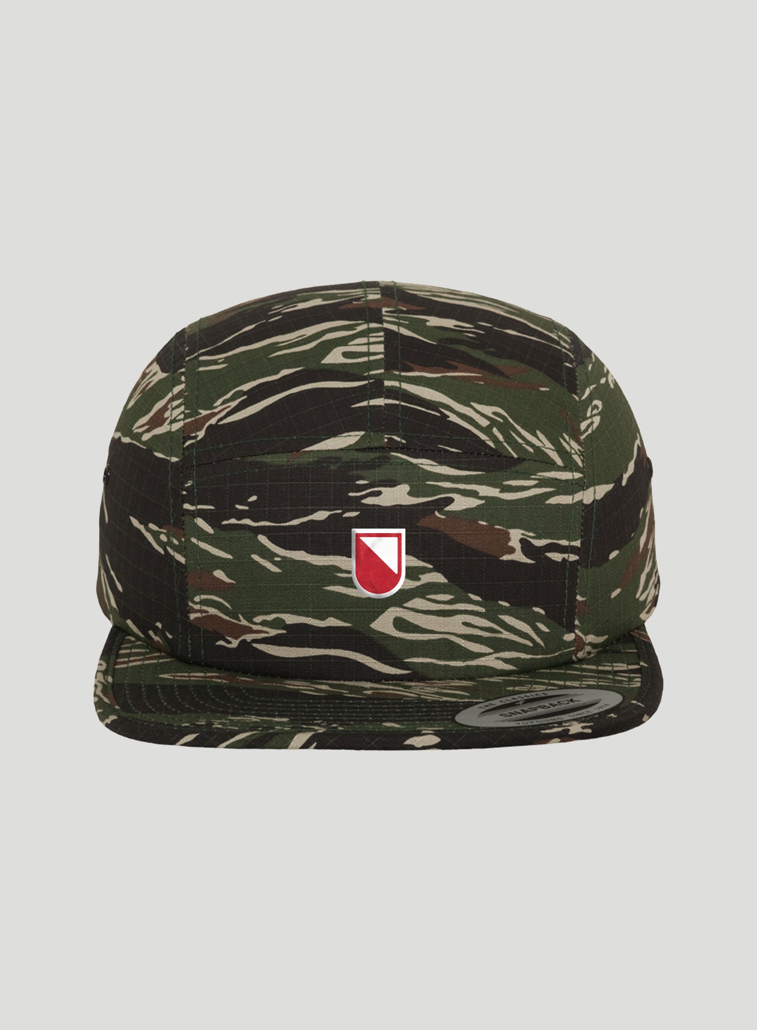 5-PANEL 'CREST': TIGER CAMO