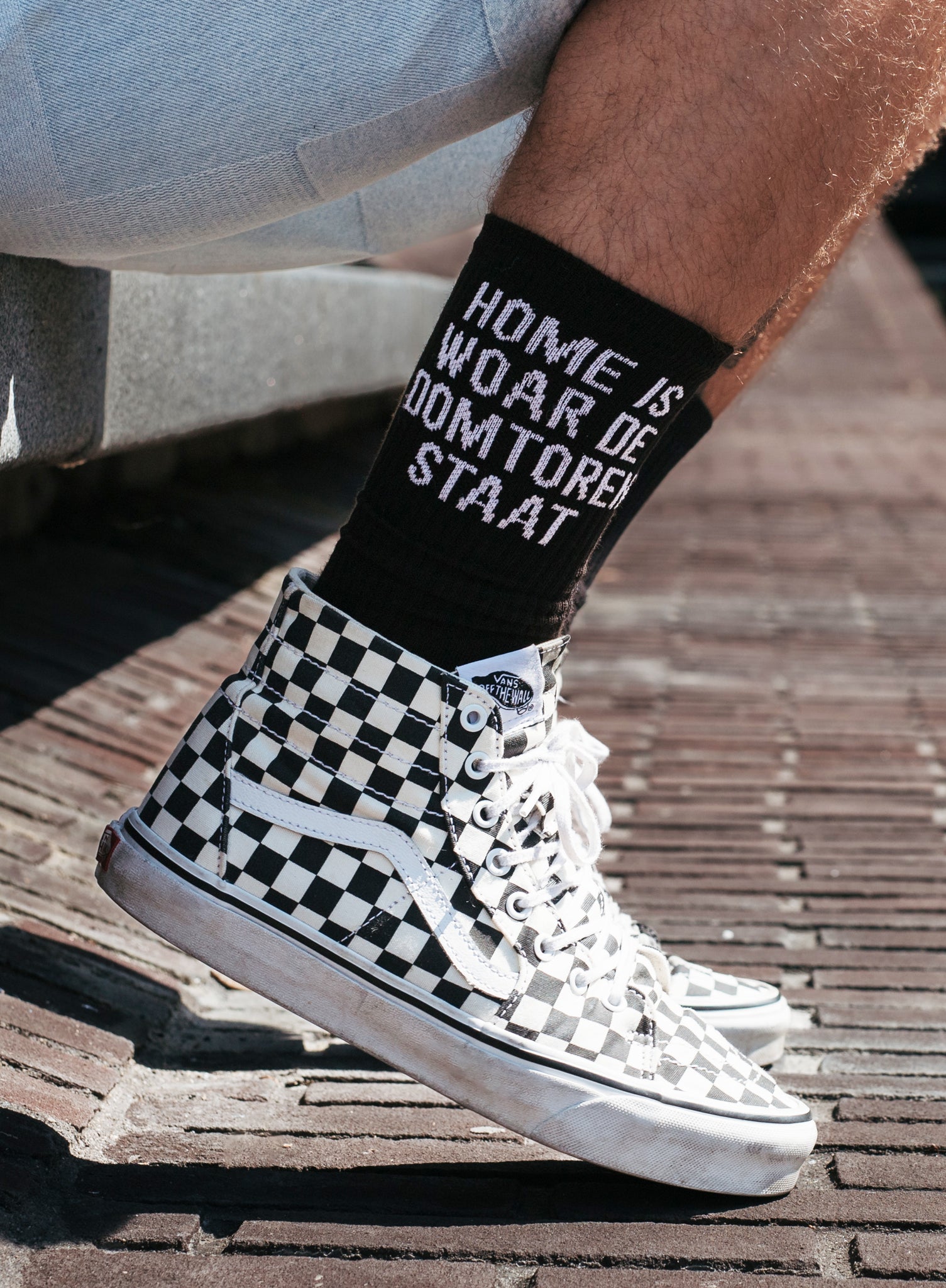 SOCKS 'HOME': ZWART